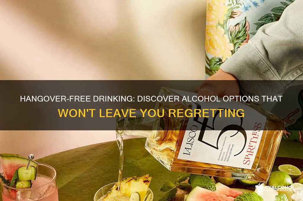 what alcohol does not give hangover