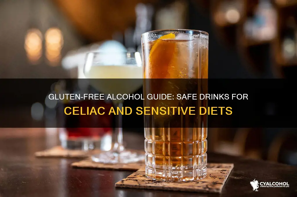 what alcohol does not have gluten in it