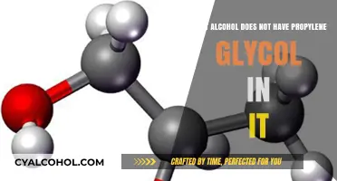Alcoholic Drinks Without Propylene Glycol: A Guide