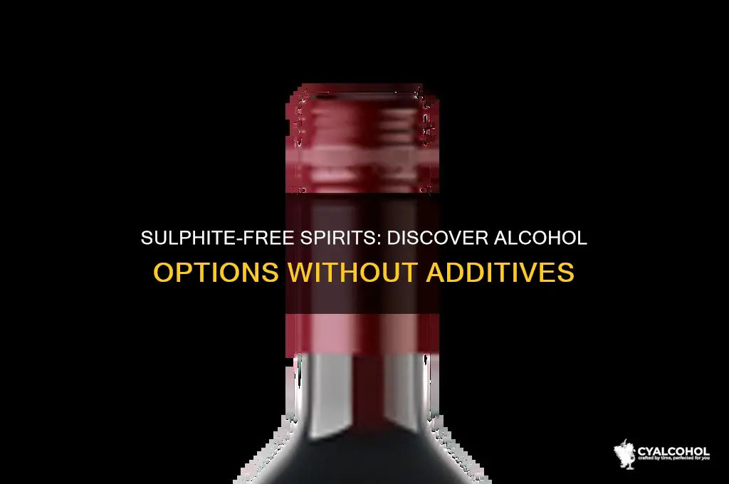what alcohol does not have sulphites