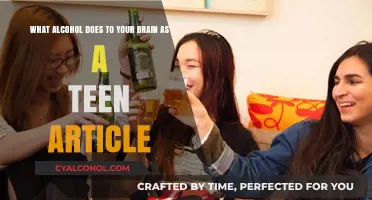 Alcohol's Impact on the Teenage Brain
