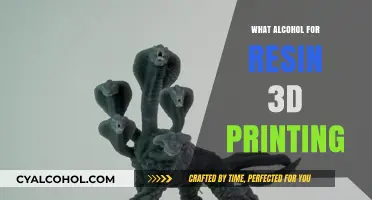 Best Alcohol Types for Resin 3D Printing Post-Processing Guide