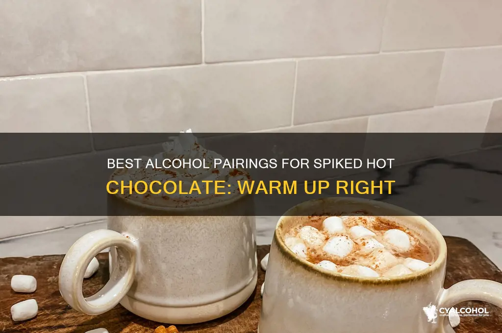 what alcohol for spiked hot chocolate