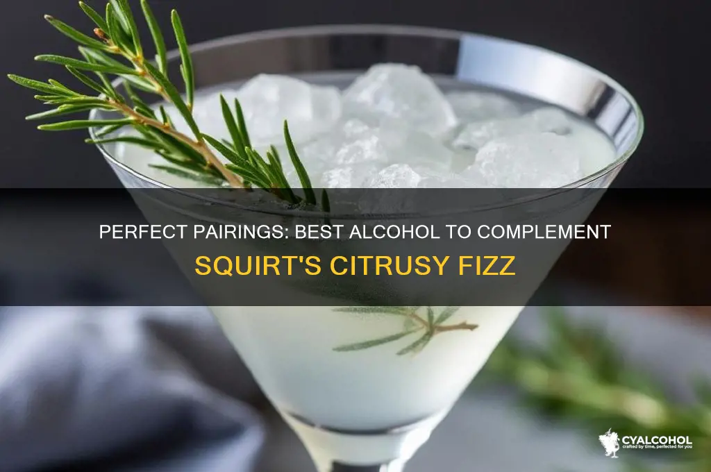 what alcohol goes best with squirt