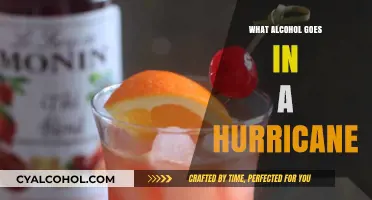 Perfect Hurricane Cocktail: Essential Alcohol Ingredients for the Classic Recipe