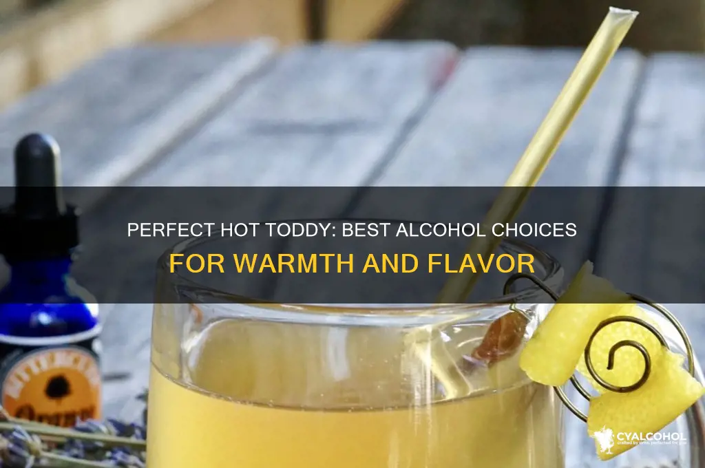 what alcohol goes in hot toddy