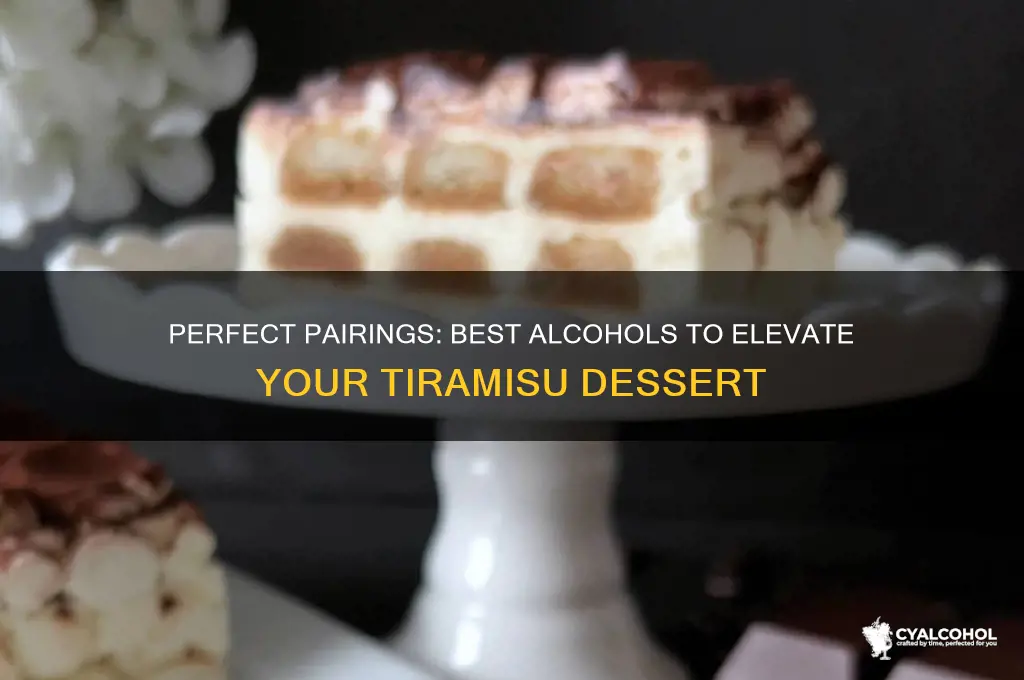 what alcohol goes well in tiramisu