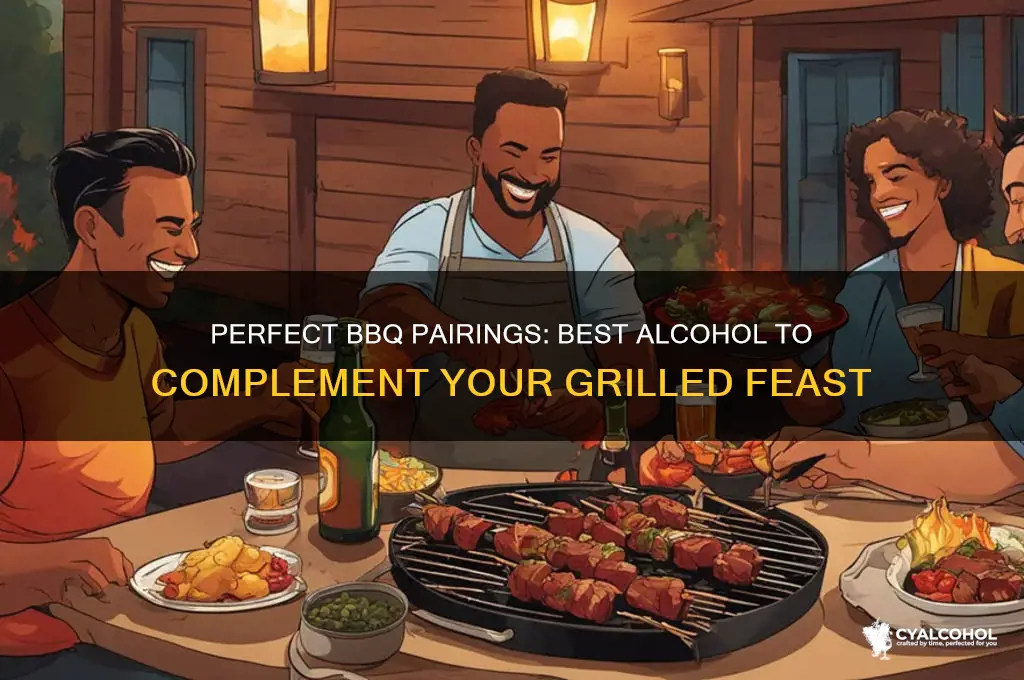 what alcohol goes well with bbq