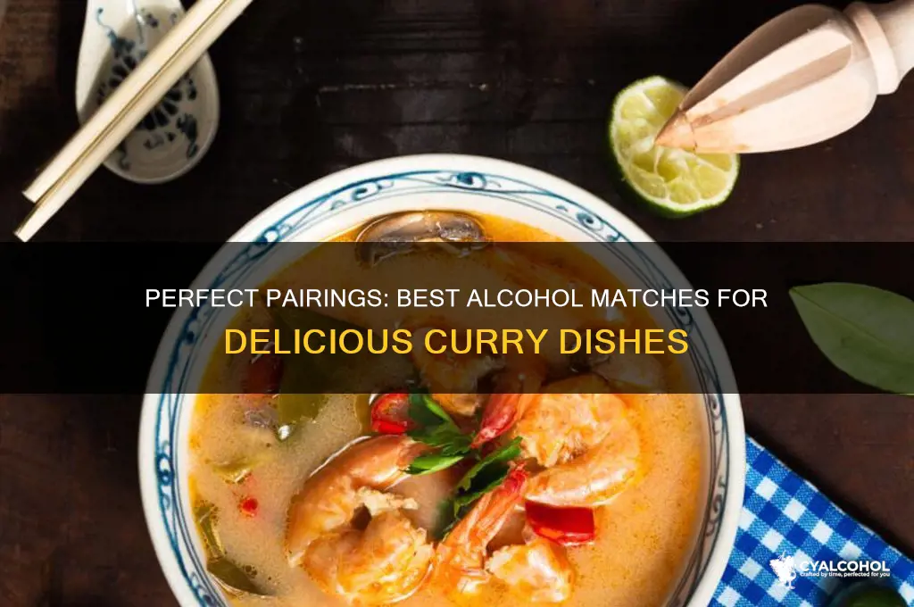 what alcohol goes well with curry