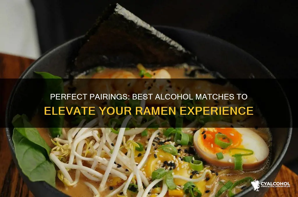 what alcohol goes well with ramen