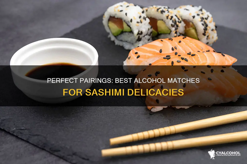 what alcohol goes well with sashimi