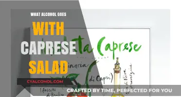 Perfect Pairings: Best Alcohol Matches for Fresh Caprese Salad