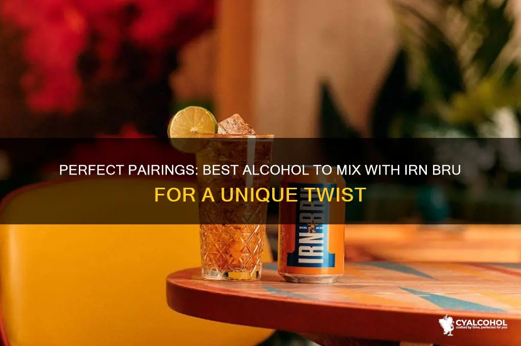 what alcohol goes with irn bru
