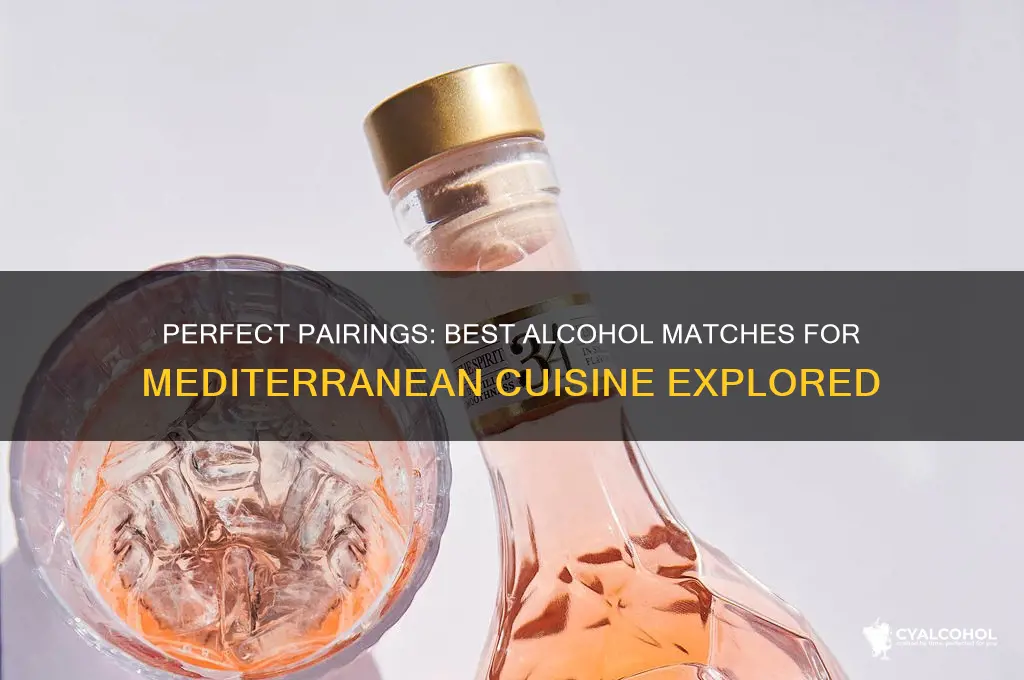 what alcohol goes with mediterranean food