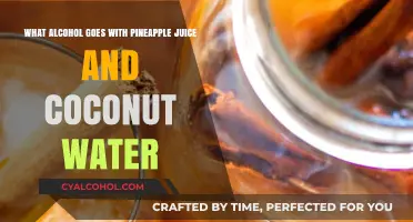 Best Alcohol Mixes with Pineapple Juice and Coconut Water