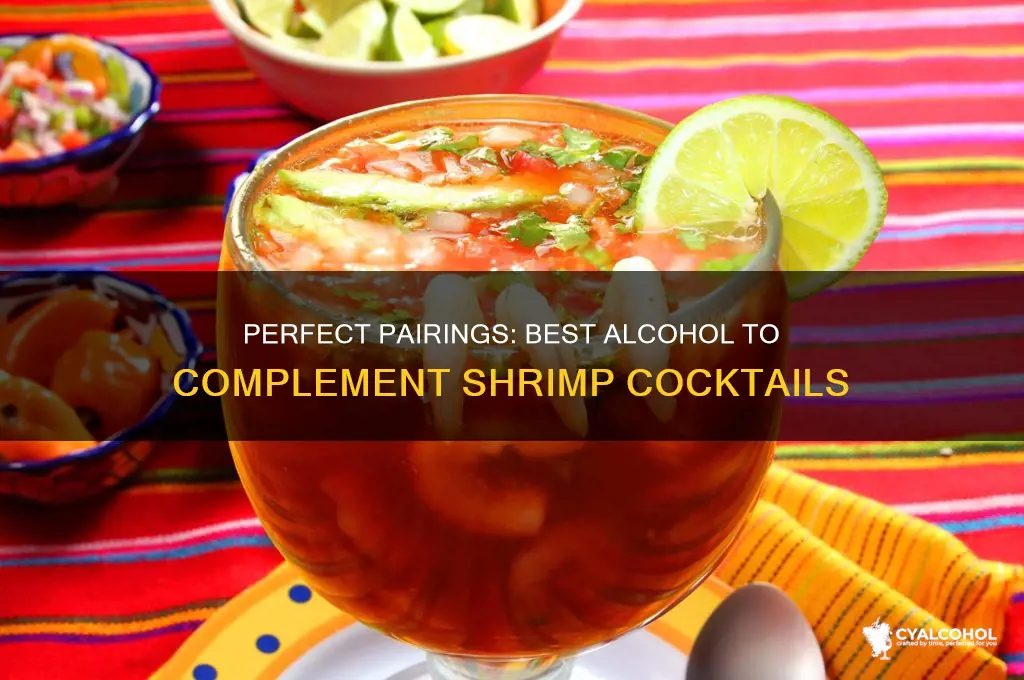 what alcohol goes with shrimp cocktails