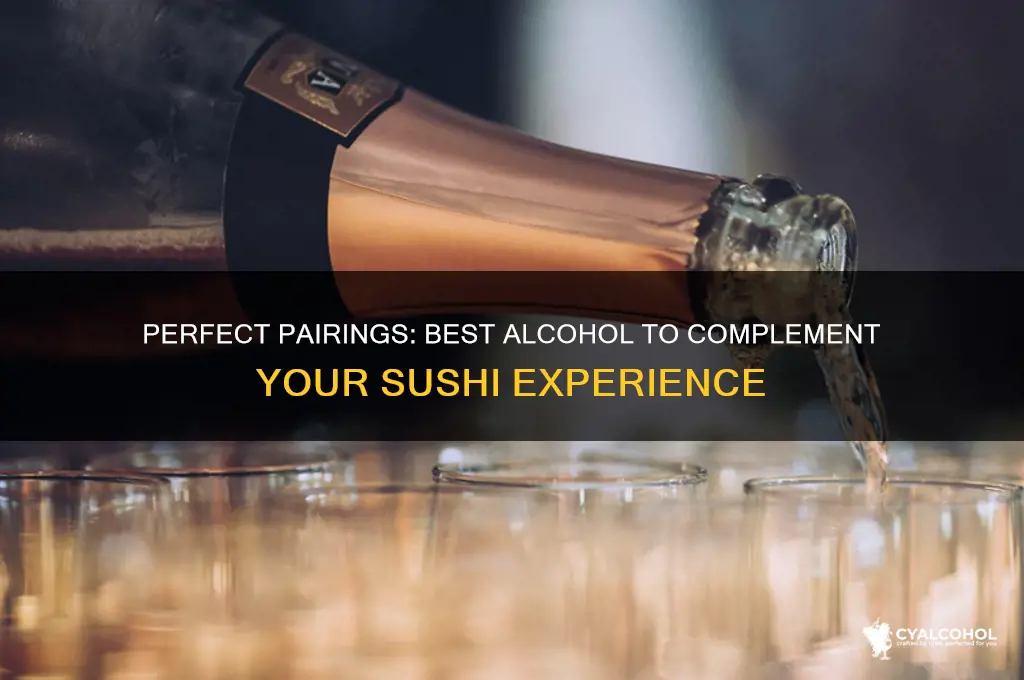 what alcohol goes with sushi