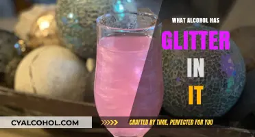 Glittery Drinks: Exploring Alcoholic Beverages with Sparkling Shimmer Effects