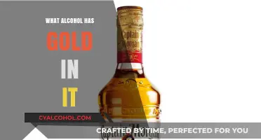 Luxurious Spirits: Alcoholic Drinks Infused with Real Gold Flakes