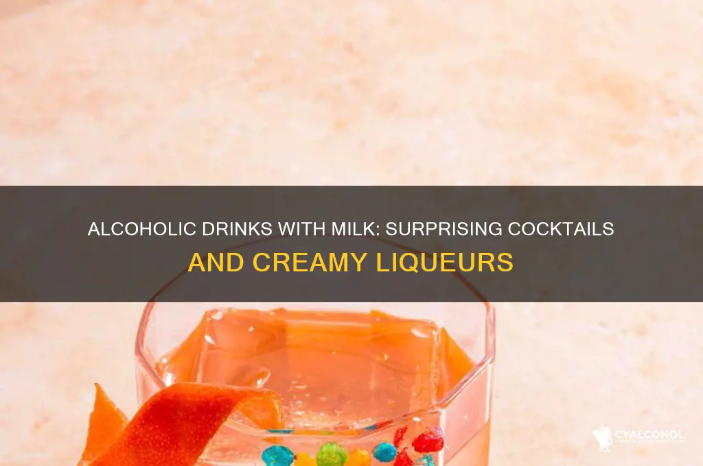 what alcohol has milk in it
