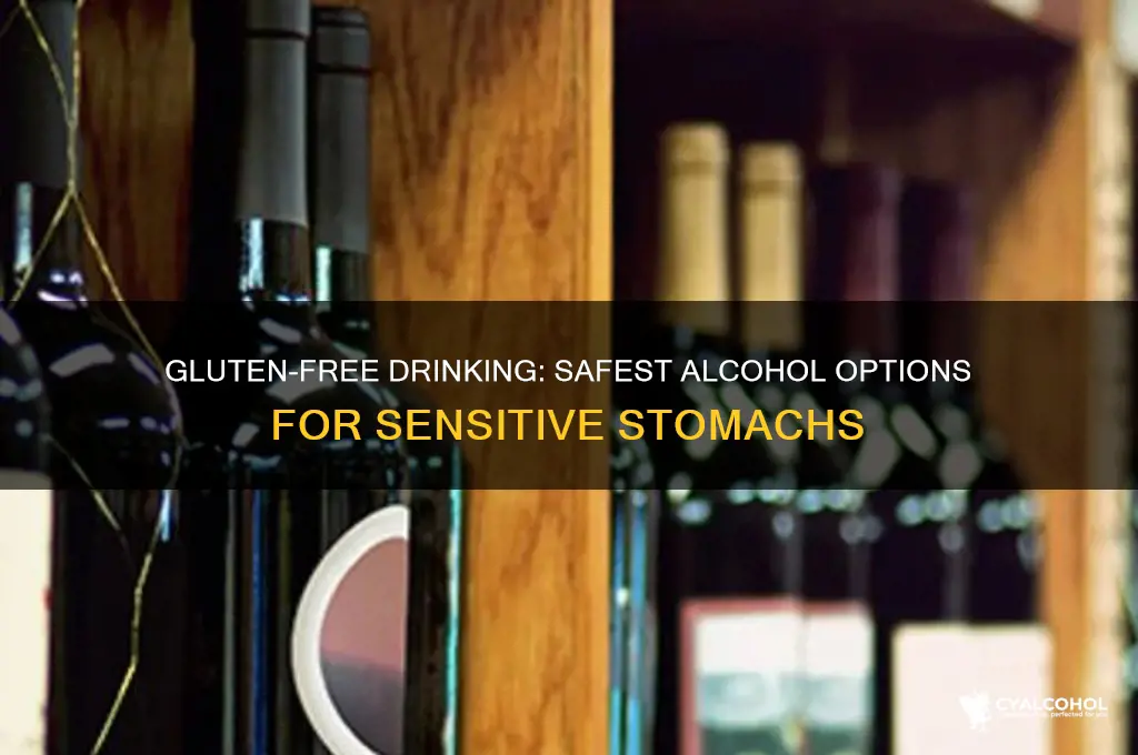 what alcohol has the least gluten