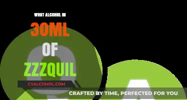 Understanding the Alcohol Content in a 30ml Dose of ZzzQuil