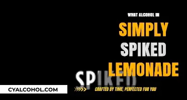Simply Spiked Lemonade: Unveiling the Alcohol Base in Your Favorite Drink