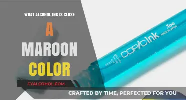 Finding the Perfect Maroon Alcohol Ink for Your Art Projects