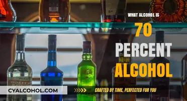 Exploring High-Proof Spirits: What Alcohol is 70 Percent Alcohol?