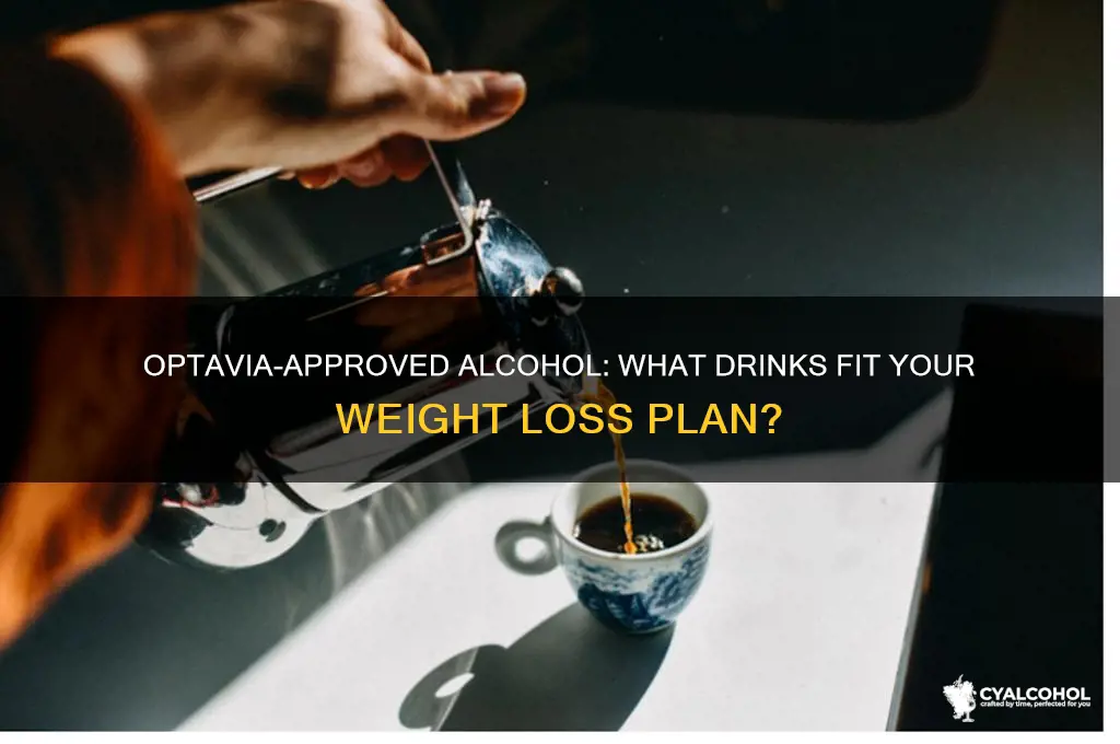 what alcohol is allowed on optavia