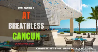 Breathless Cancun's Signature Cocktails and Premium Alcohol Selection Revealed