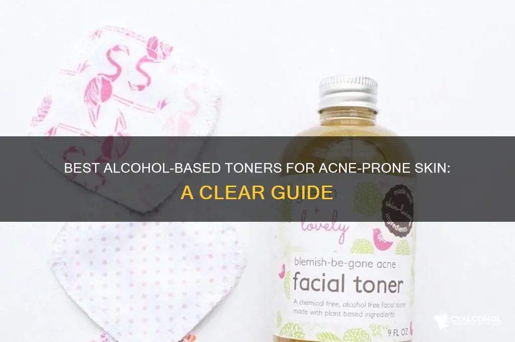 what alcohol is best for acne