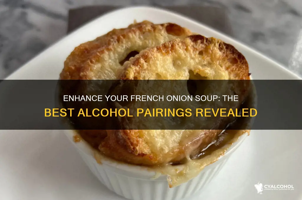 what alcohol is best for french onion soup