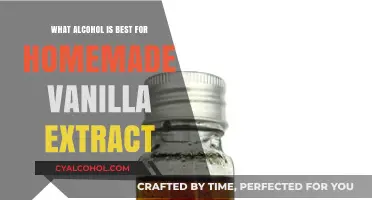 Best Alcohol Choices for Crafting Rich Homemade Vanilla Extract