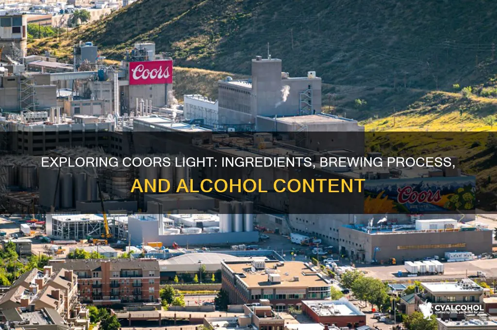 what alcohol is coors light