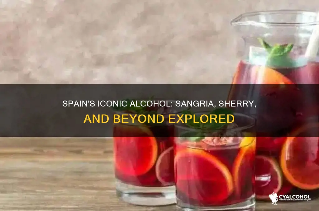 what alcohol is famous in spain