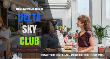 Delta Sky Club Complimentary Alcoholic Beverages: What’s Free to Enjoy?