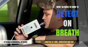 Sneaky Spirits: Alcohols Least Detectable on Breath Tests Revealed
