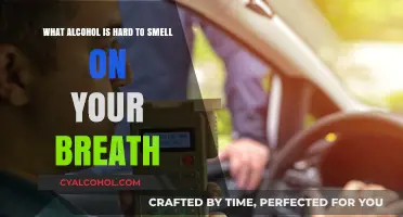 Alcohol That's Hard to Smell on Your Breath