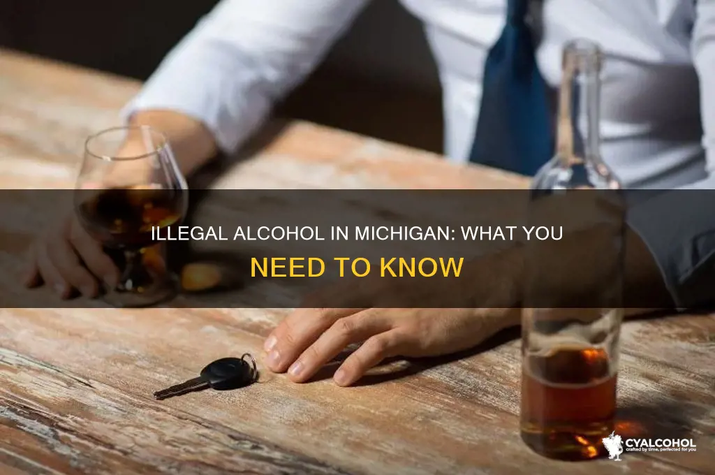 what alcohol is illegal in michigan