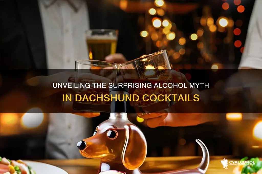 what alcohol is in a dachshund