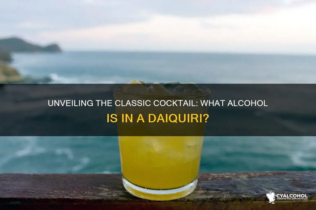 what alcohol is in a daquiri