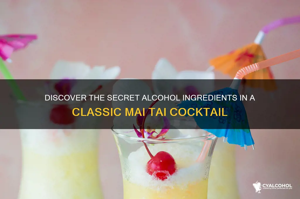 what alcohol is in a mai tai cocktail