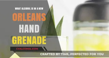 New Orleans' Hand Grenades: A Potent Alcoholic Mix