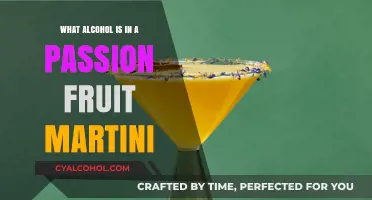 Passion Fruit Martini: Unveiling the Alcohol Base in This Tropical Cocktail