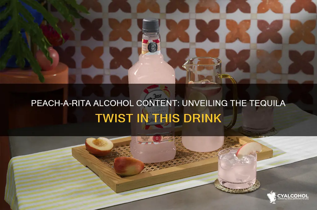 what alcohol is in a peach a rita