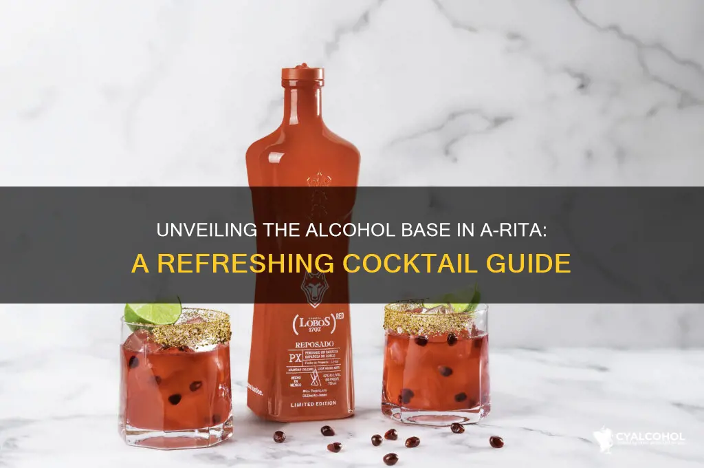 what alcohol is in a-rita
