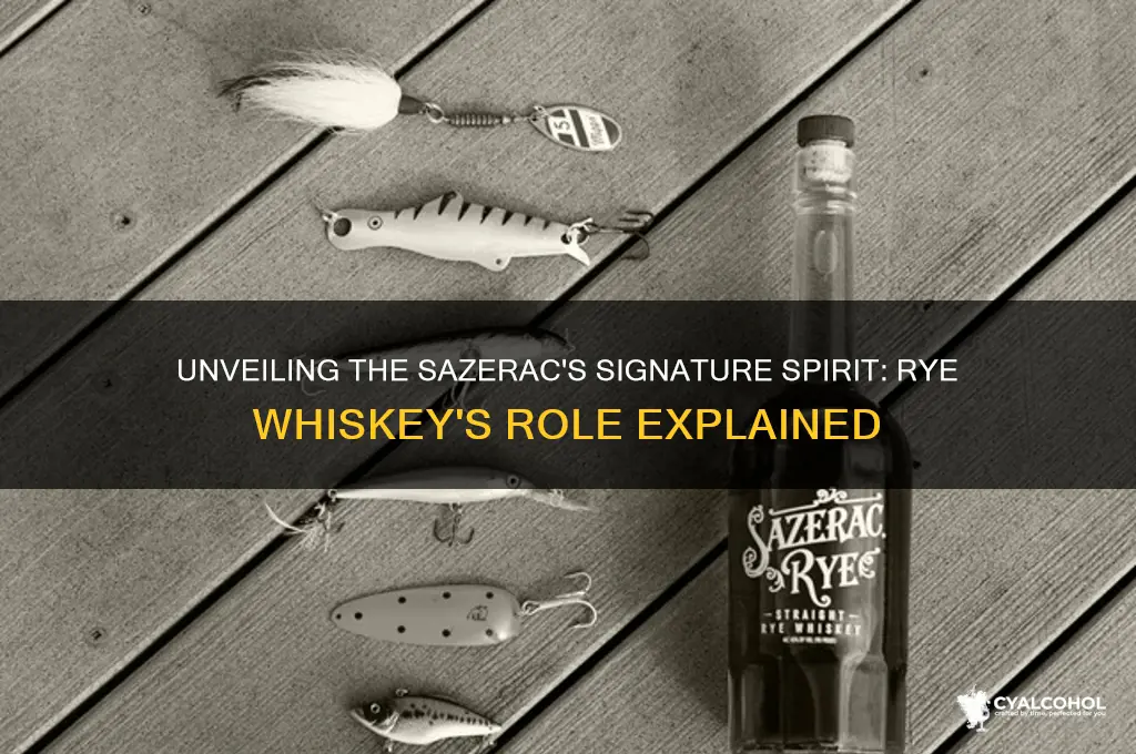what alcohol is in a sazerac