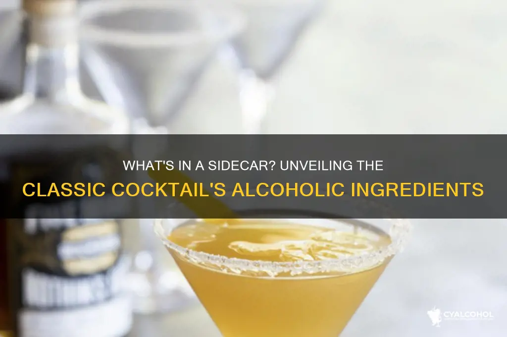 what alcohol is in a sidecar