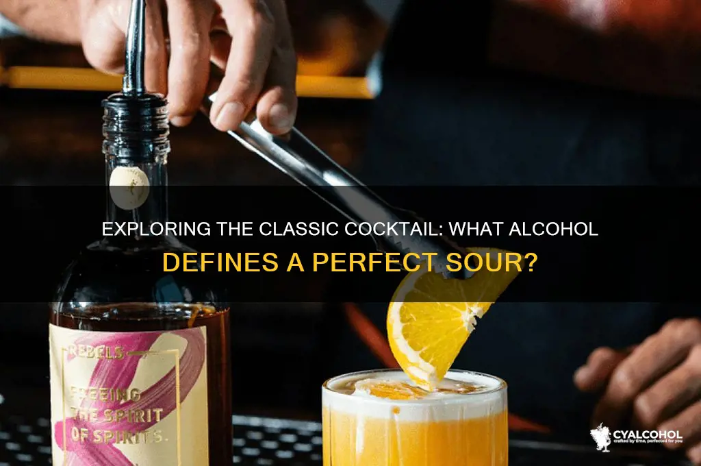 what alcohol is in a sour